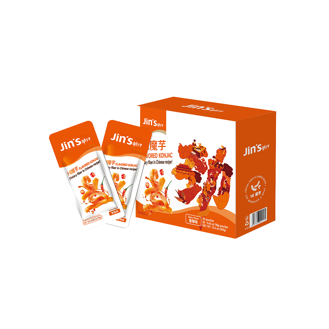 JIN ZAI FOOD | Spicy Konjac Snack | 240g | Everyday eMall