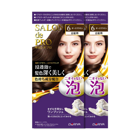 Dariya Salo De Pro Foam Hair Color Extra Rich | #6 Dark Brown