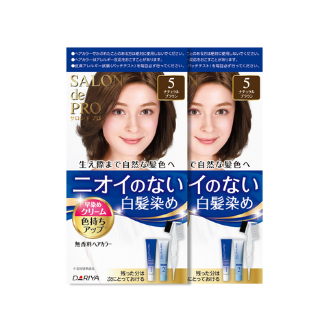 Dariya Salo De Pro Hair Color Non Smell  | #5 Natural Brown