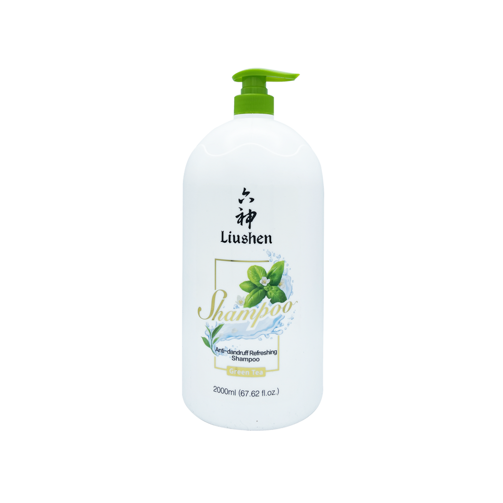 Liushen -Liushen Anti-dandruff Refreshing Shampoo | Green Tea | 2000ml - Body Care - Everyday eMall