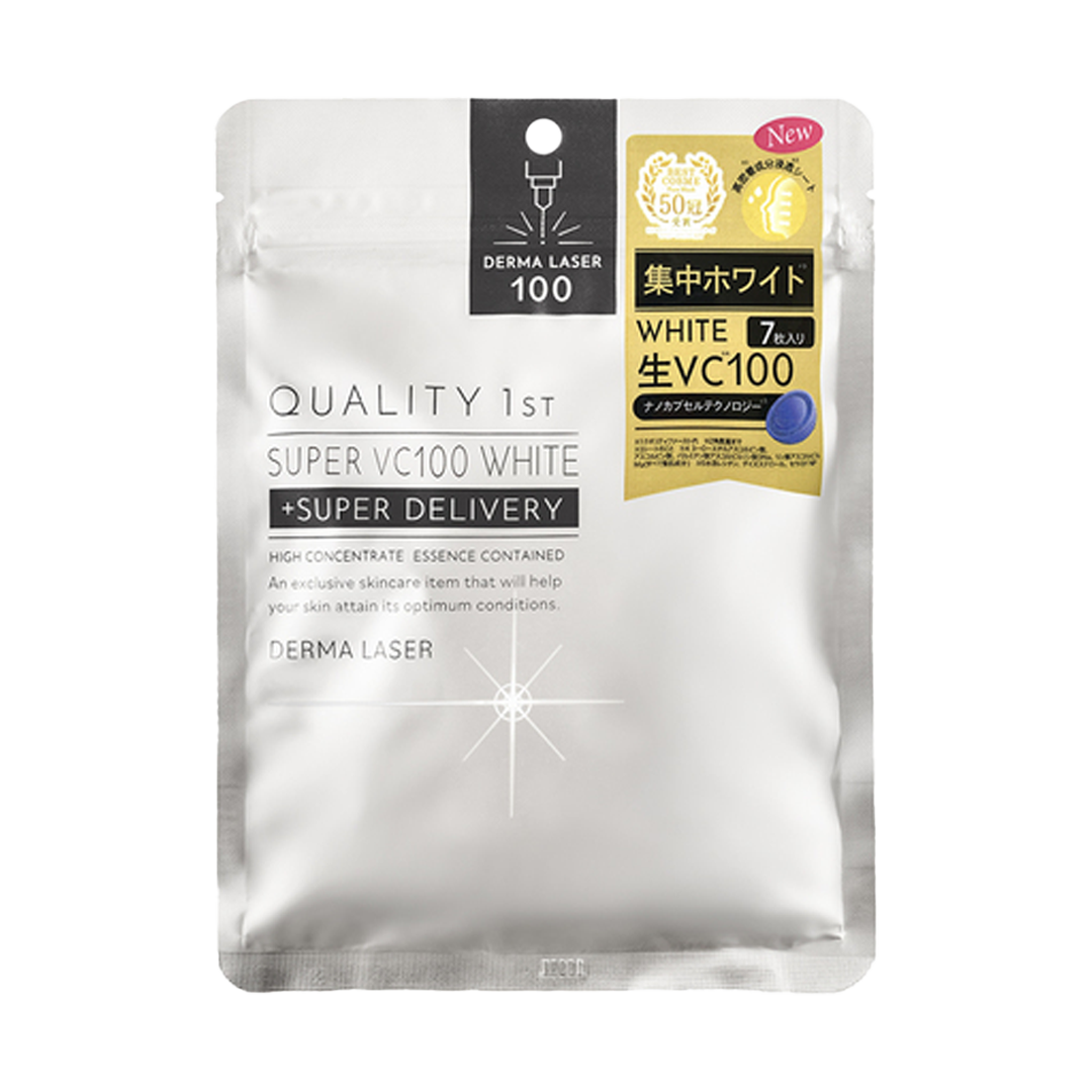 QUALITY FIRST -Quality 1st Super VC100 White | 7 Pcs - Skin Care Masks & Peels - Everyday eMall
