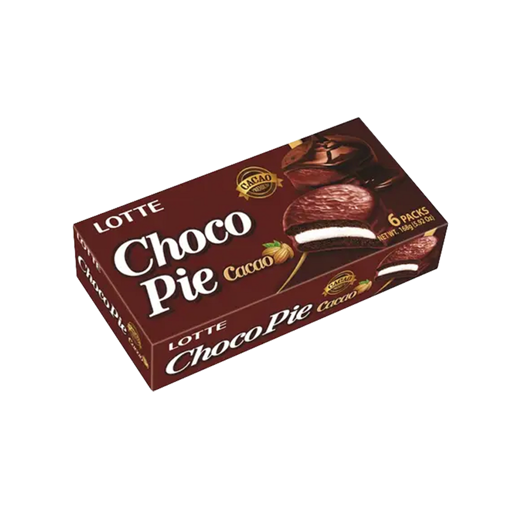 LOTTE -LOTTE Choco Pie | Cacao Flavor | 6 Packs - Everyday Snacks - Everyday eMall