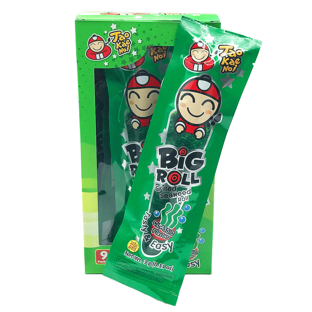 TAO KAE NOI -TAO KAE NOI Big Roll Grilled Seaweed Roll | 9pcs - Everyday Snacks - Everyday eMall