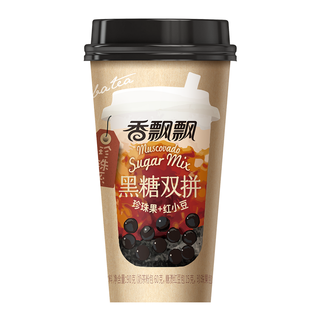 Senpure -香飘飘 SENPURE Mixed Milk Tea With Boba (3 units per pack) | Muscovado Sugar (Brown Sugar) - Beverage - Everyday eMall