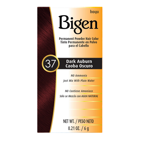 Hoyu Bigen Permanent Powder Hair Color | #37 Dark Auburn