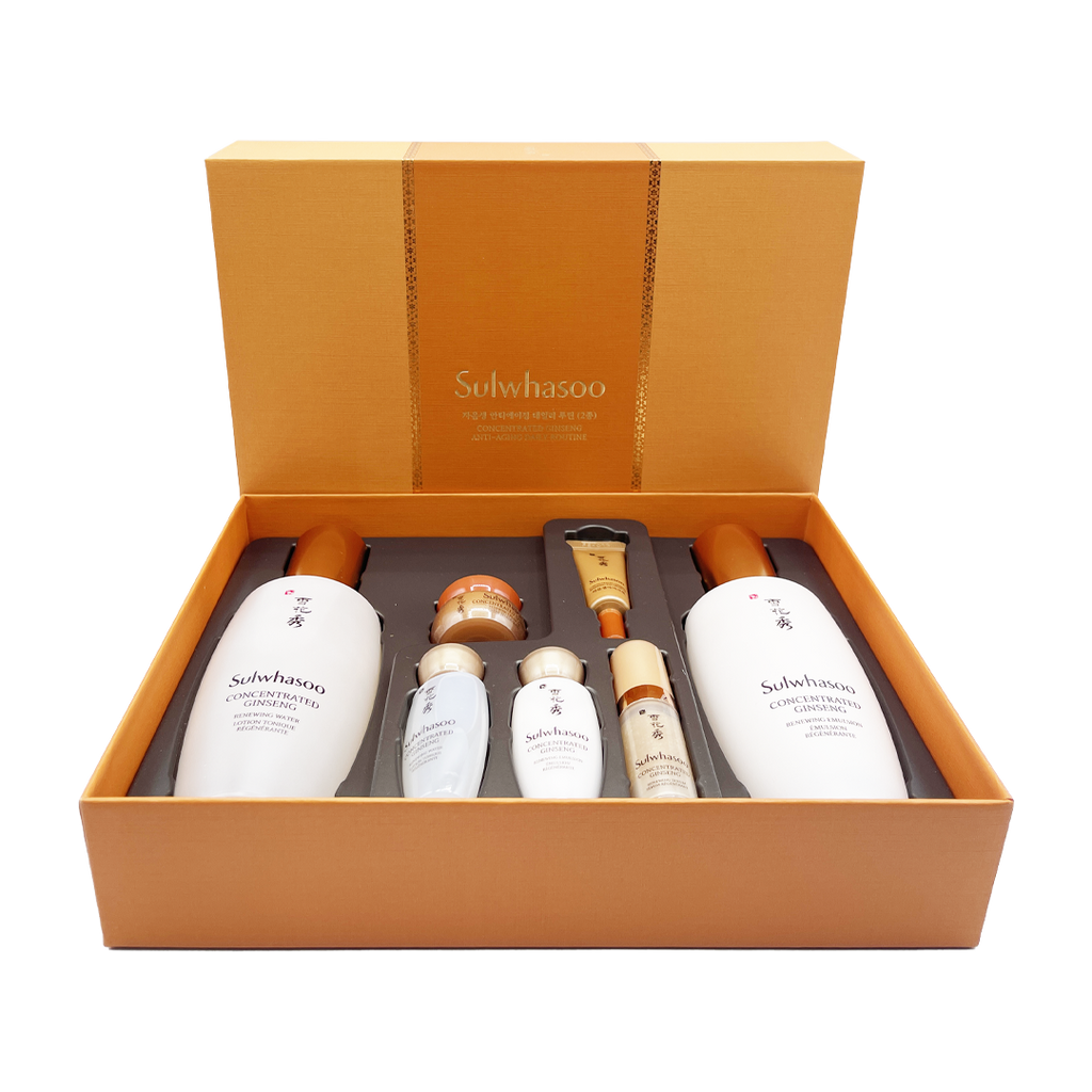Sulwhasoo -Sulwhasoo Concentrated Ginseng Anti-Aging Daily Routine Set - Skincare - Everyday eMall