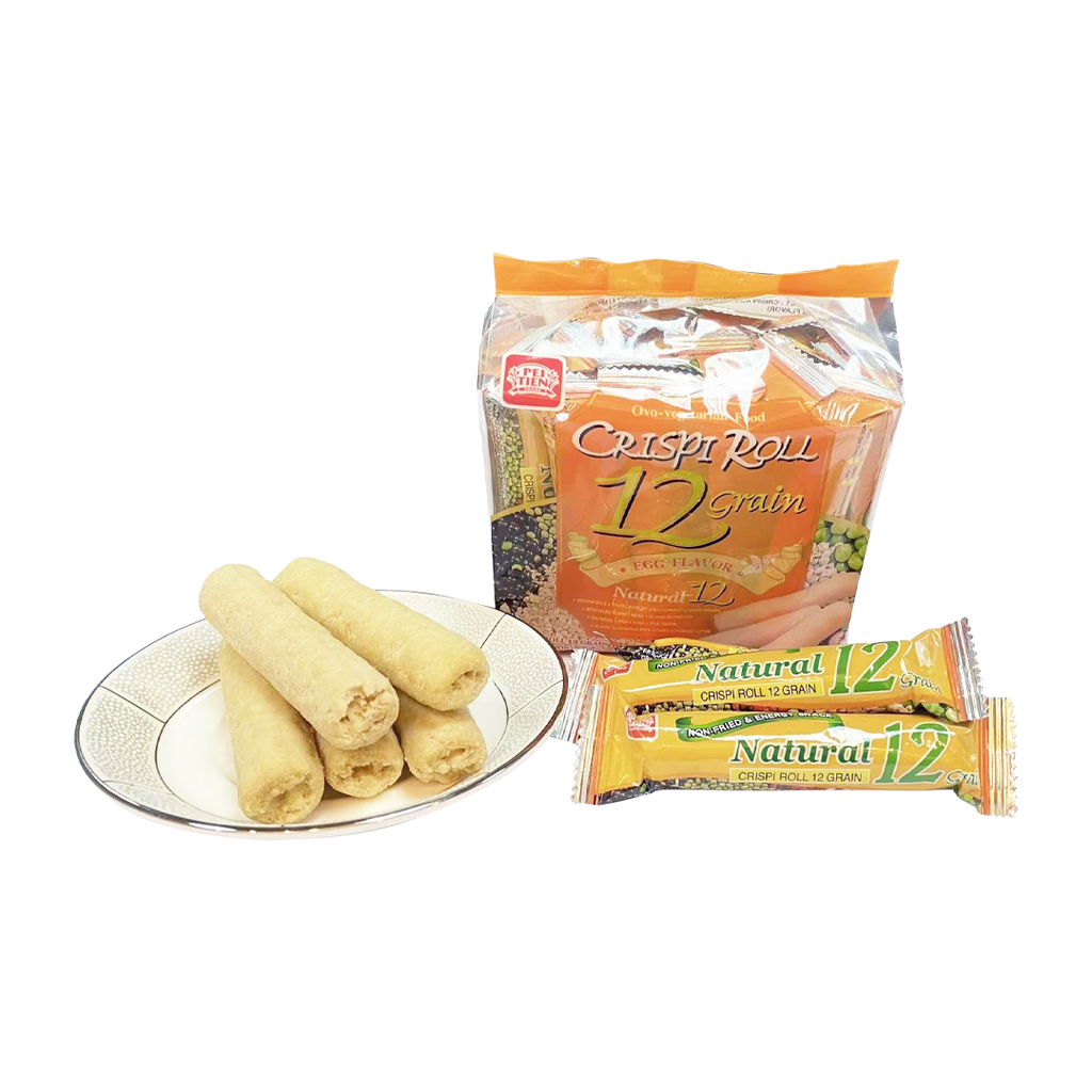 Pei Tien -PEI TIEN Crispi & Nut Rolls, Non-fried Healthy Snacks | Egg - Everyday Snacks - Everyday eMall