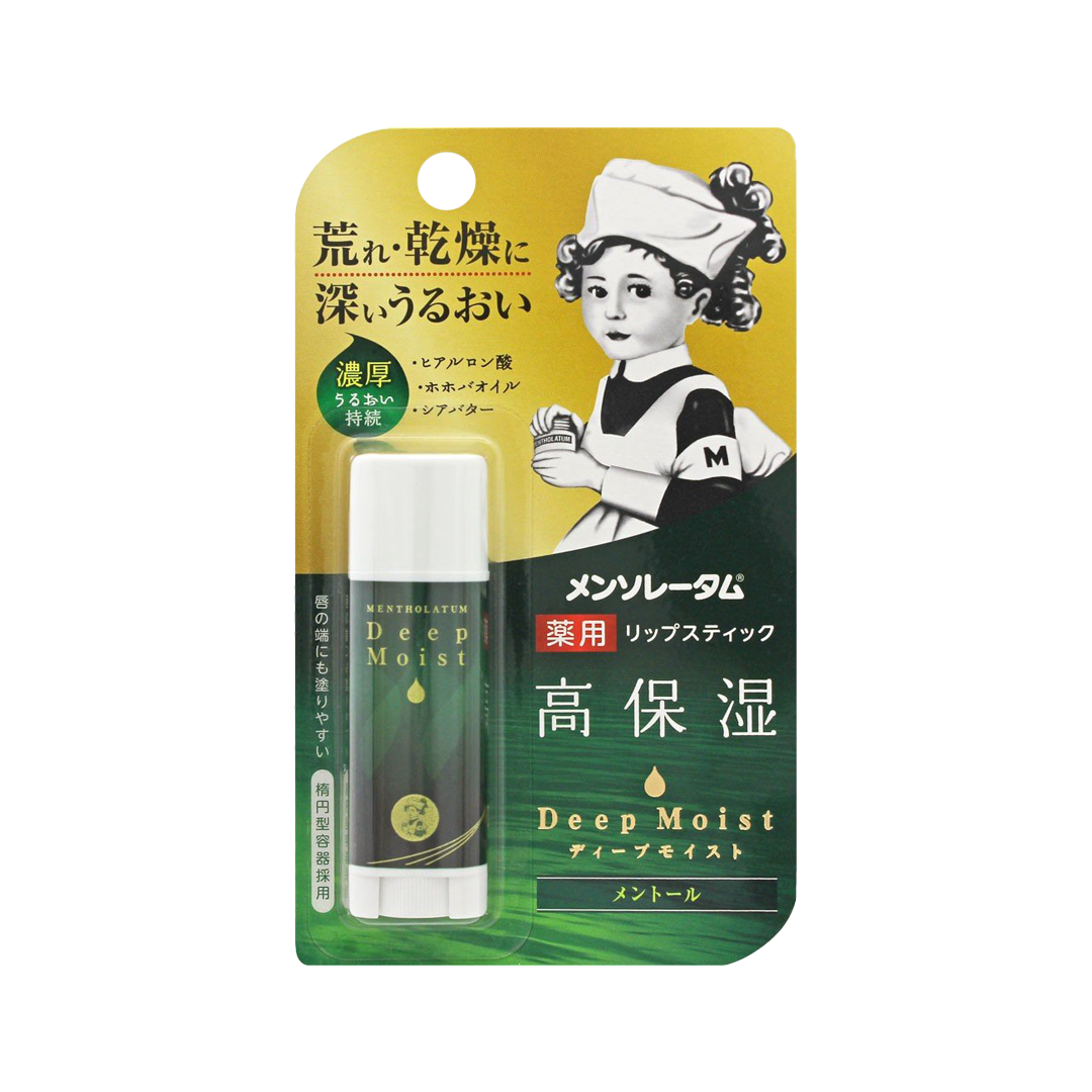 Rohto -Rohto Mentholatum Deep Moist Lip Cream(Mint) 4.5g - Skincare - Everyday eMall