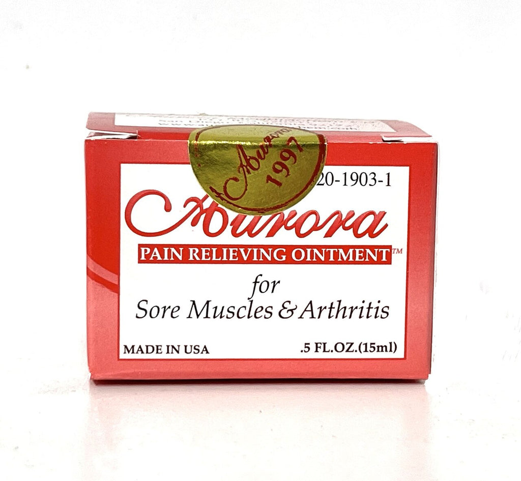 Aurora -Aurora Pain Relieving Ointment For Sore Muscles Joints & Arthritis | 0.5fl.oz / 15ml - Body Care - Everyday eMall