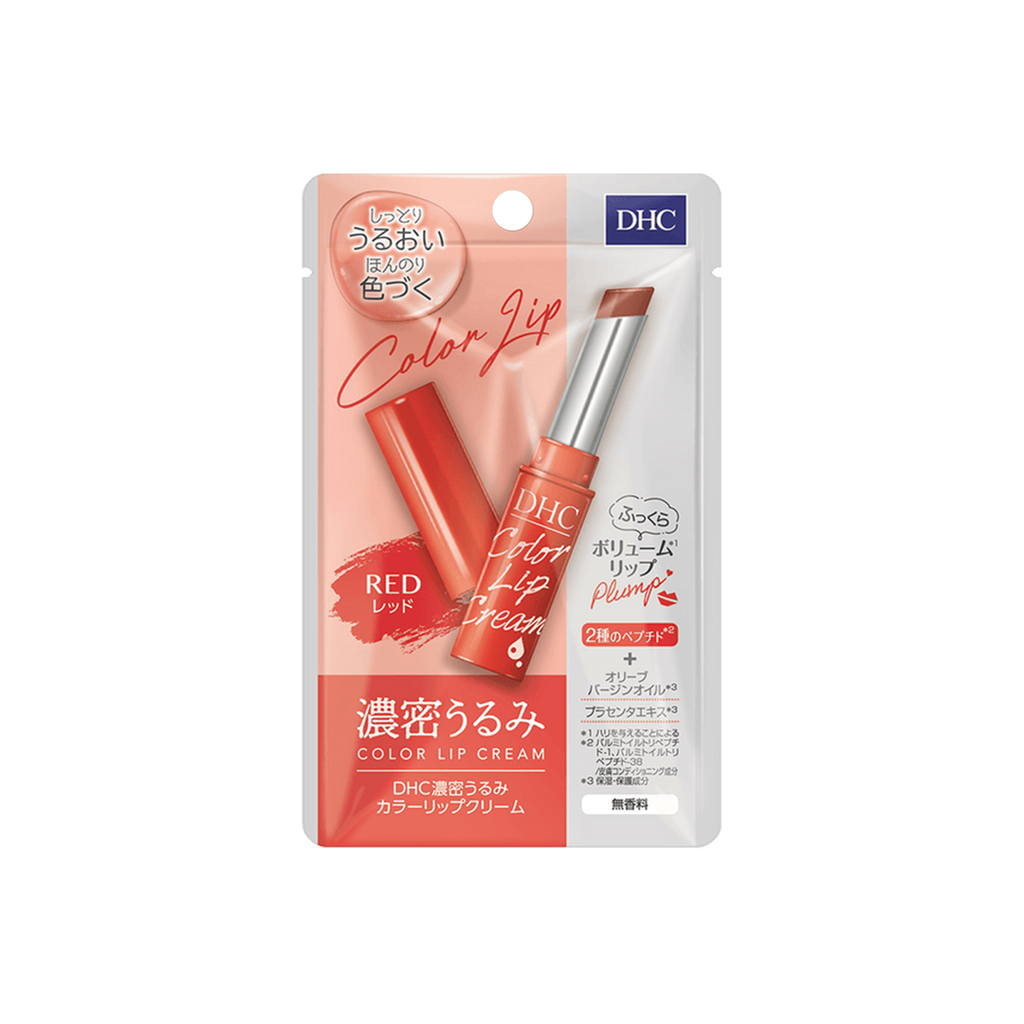 DHC -DHC Dense Moisturizing Color Lip Balm Red | 1.5g - Skincare - Everyday eMall