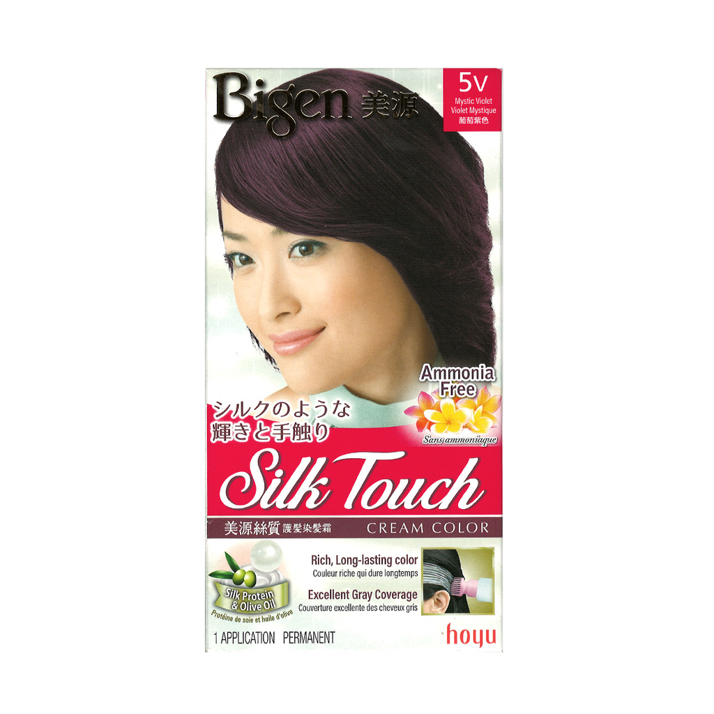 HOYU -Hoyu Bigen 'Silk Touch' Cream Color Hair Dye | 5V Mystic Violet - Hair Dye - Everyday eMall