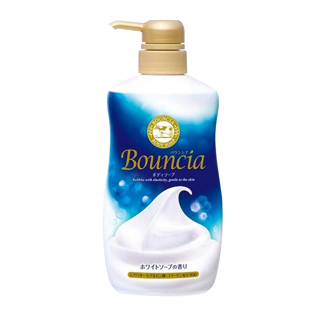 Cow Brand -Cow BOUNCIA BODY SOAP Pure White Floral | 480ml - Body Care - Everyday eMall