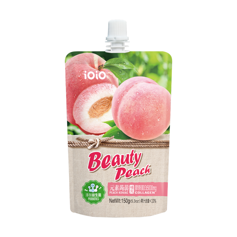 Shih-chuan Excellence Food Co.,LTD. -IOIO Peach Konjac Jelly| 900g - Everyday Snacks - Everyday eMall