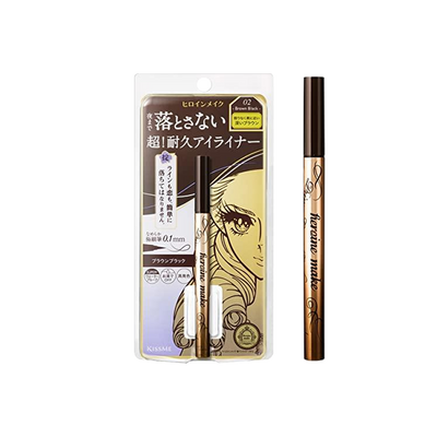 ISEHAN Kiss Me -ISEHAN Heroine Make Prime Liquid Eyeliner Rich Keep 02 Brown Black 0.1mm -  - Everyday eMall