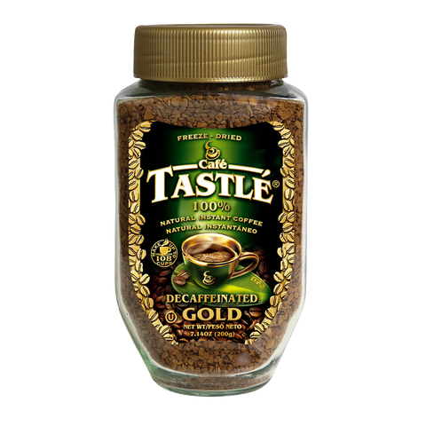 Café Tastlé Gold Decaffeinated Instant Coffee | 7.14 Oz