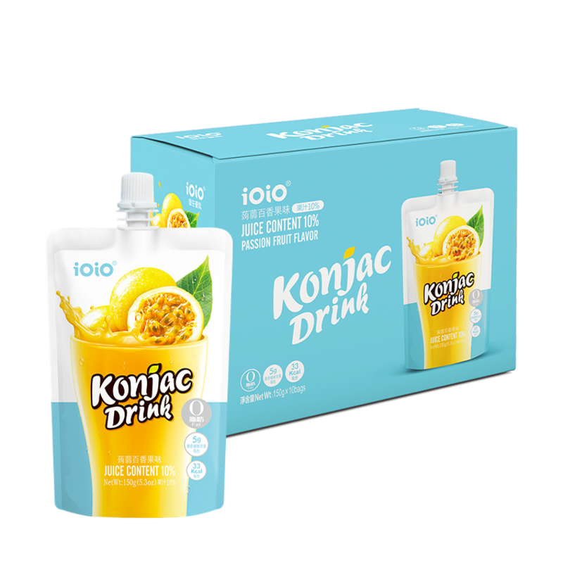 Shih-chuan Excellence Food Co.,LTD. -IOIO Passion Fruit Konjac | 900g - Everyday Snacks - Everyday eMall