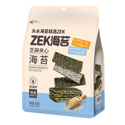 ZEK｜ZEK SANDWICH SEAWEED (SESAME)60G