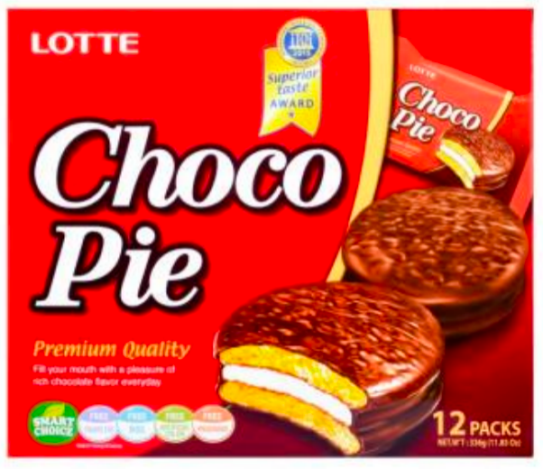 LOTTE -LOTTE Choco Pie | Multiple flavors | 12 Packs - Cakes - Everyday eMall
