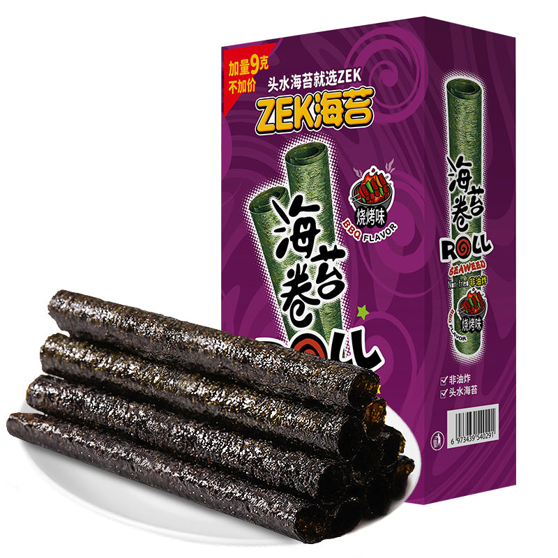 ZEK｜ZEKHOLLOW SEAWEED ROLL(BBQFLAVORED)36G