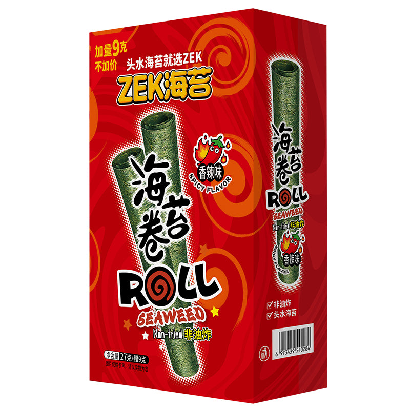 ZEK｜ZEKHOLLOW SEAWEED ROLL(SPICY)36G