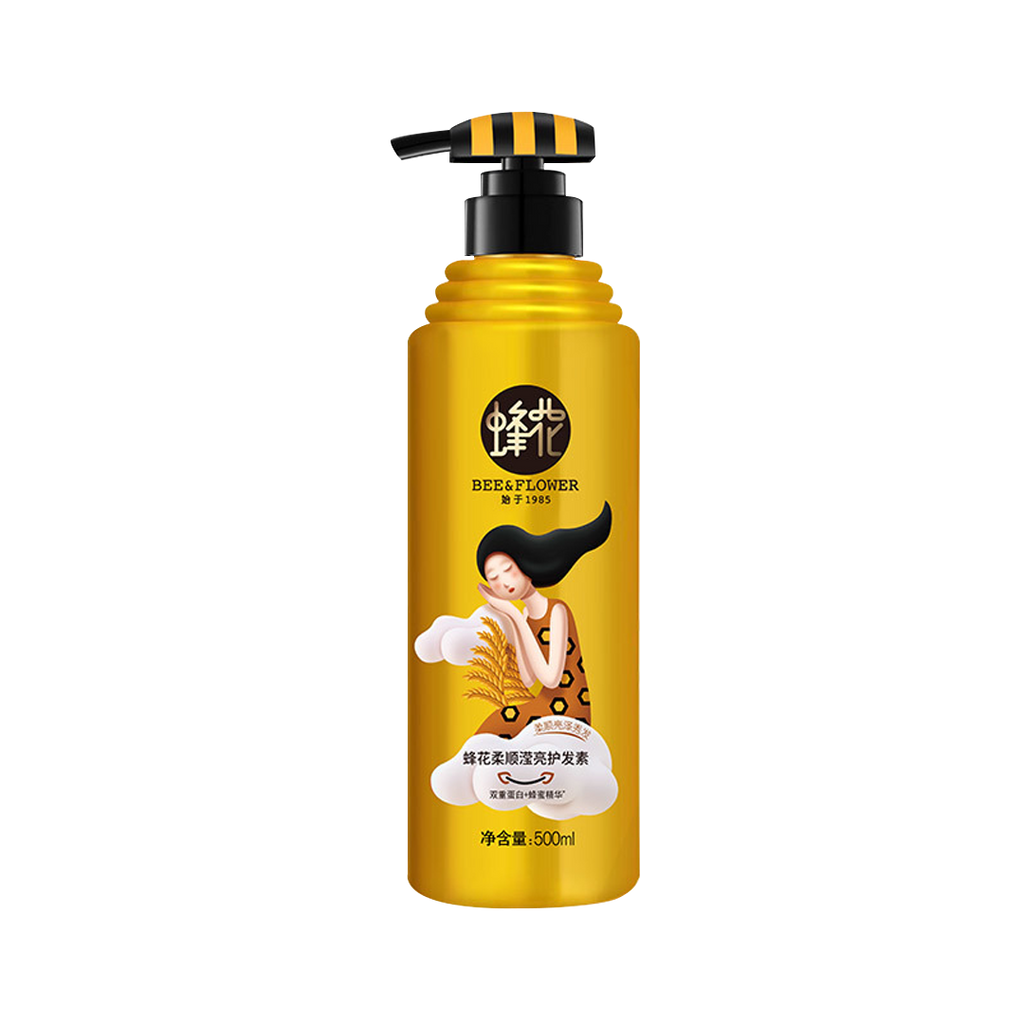 Shanghaizhizao -Bee & Flower Smooth & Shining Shampoo | 500ml - Body Care - Everyday eMall