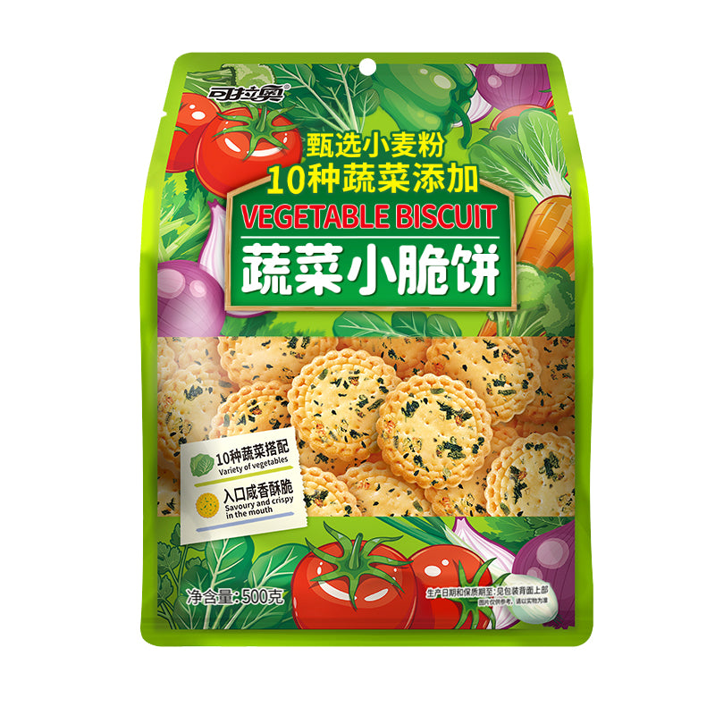 ZEK｜ KOLOO VEGETABLE CRISPY BISCUITS 500G