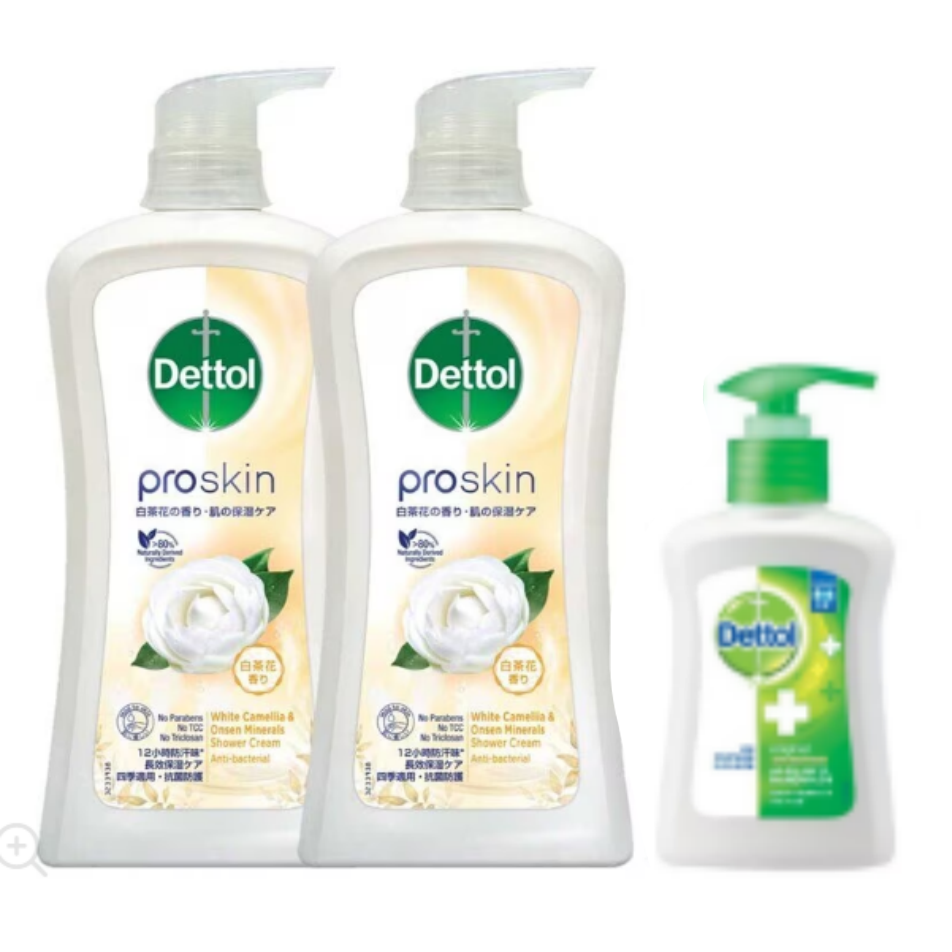 Dettol -Dettol ｜ Body Wash Bundle｜ Multiple Scents Available｜ 950ml*2+Dettol hand wash - Body Care - Everyday eMall