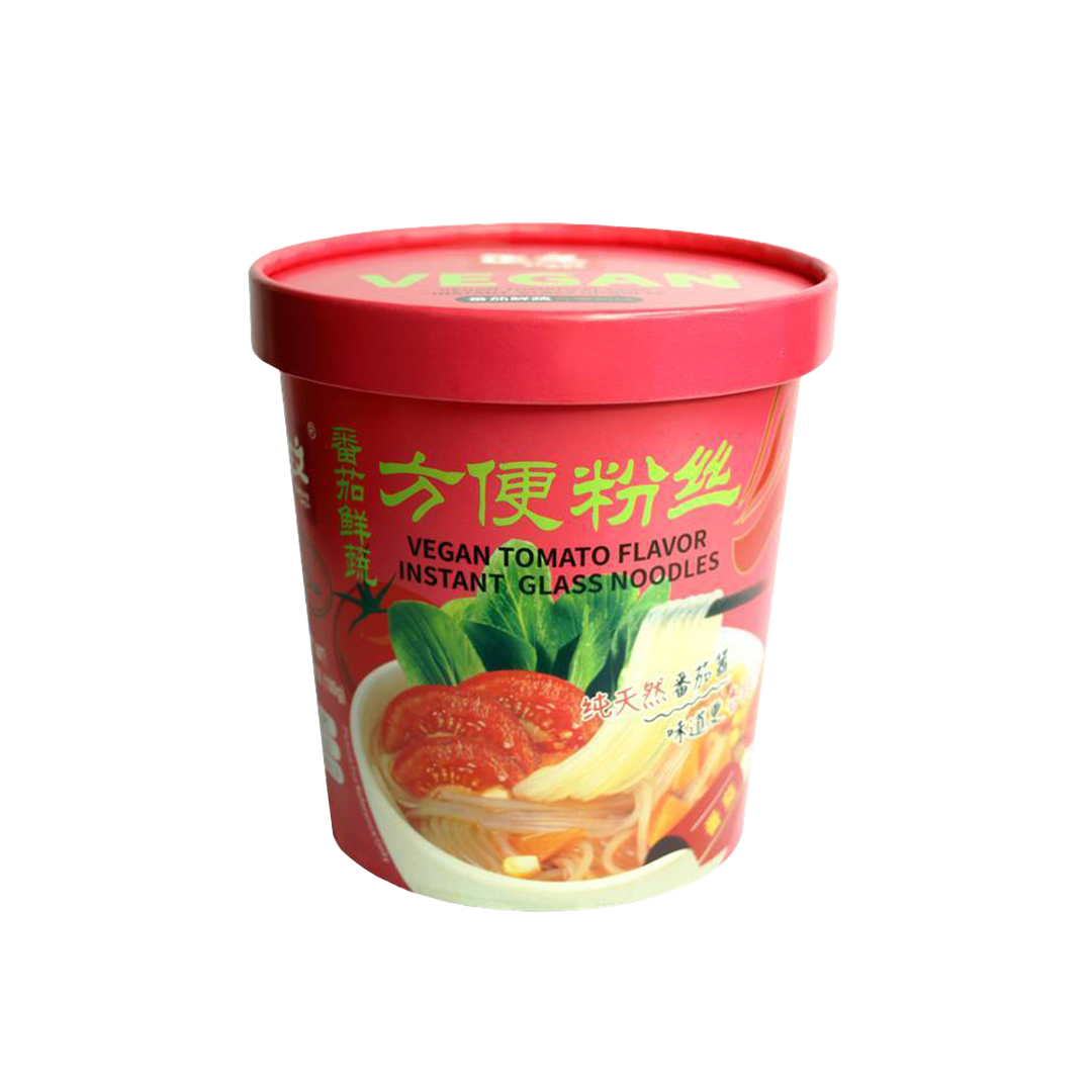 ZhengWen -ZhengWen | Vegan Tomato Flavor Instant Glass Noodles | 100g - Everyday Snacks - Everyday eMall