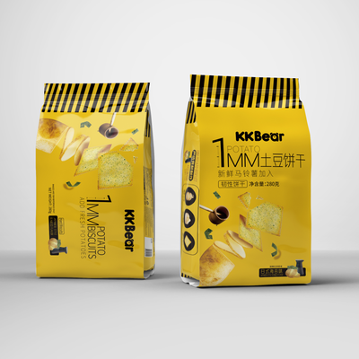 KK Bear -1MM Thin Potato Crackers 280g, 3 Assorted Flavors - - Everyday eMall