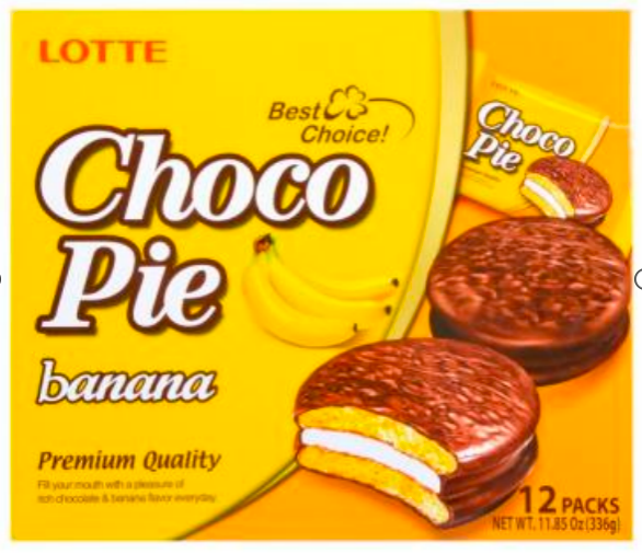 LOTTE -LOTTE Choco Pie | Multiple flavors | 12 Packs - Cakes - Everyday eMall