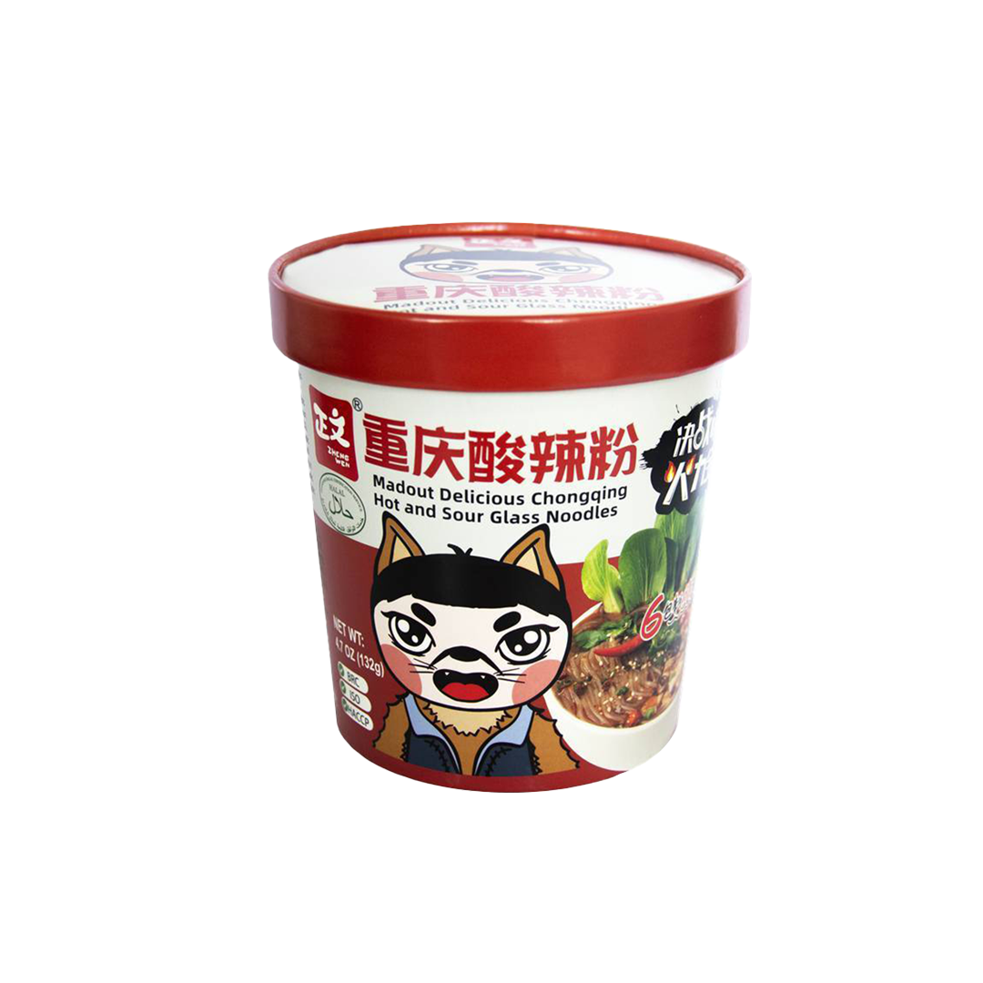 ZhengWen -ZhengWen | Madout Delicious Chongqing Hot and Sour Glass Noodles | 132g - Everyday Snacks - Everyday eMall