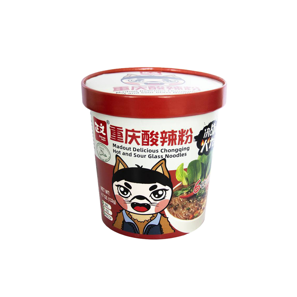 ZhengWen -ZhengWen | Madout Delicious Chongqing Hot and Sour Glass Noodles | 132g - Everyday Snacks - Everyday eMall