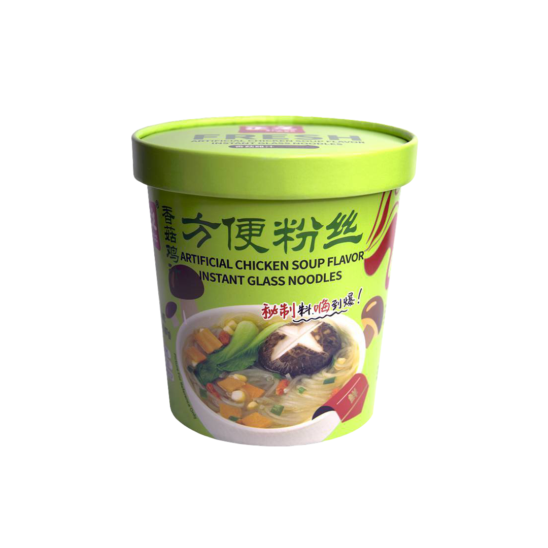 ZhengWen -ZhengWen | Artificial Chicken Soup Flavor Instant Glass Noodles | 67g - Everyday Snacks - Everyday eMall