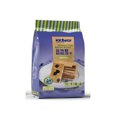 KK Bear -Crispy Chewy Cookies 192g, 2 Assorted Fruit Flavors - - Everyday eMall