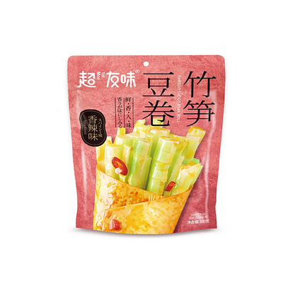 CHAOYOUWEI -Chaoyouwei Spicy Stuffed Bean Rolls, 4 Assorted Fillings 100g Each - - Everyday eMall