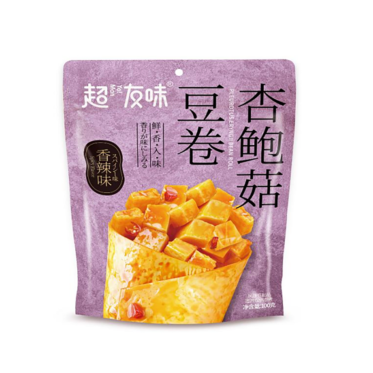 CHAOYOUWEI -Chaoyouwei Spicy Stuffed Bean Rolls, 4 Assorted Fillings 100g Each - - Everyday eMall