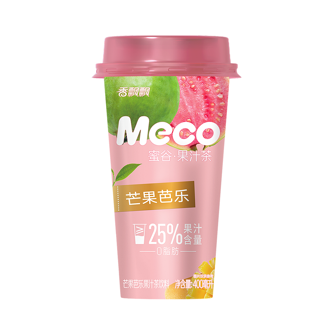 Senpure -香飘飘 MECO Fruit Tea (3 units per pack) | Mango & Guava Fruit Tea - Beverage - Everyday eMall
