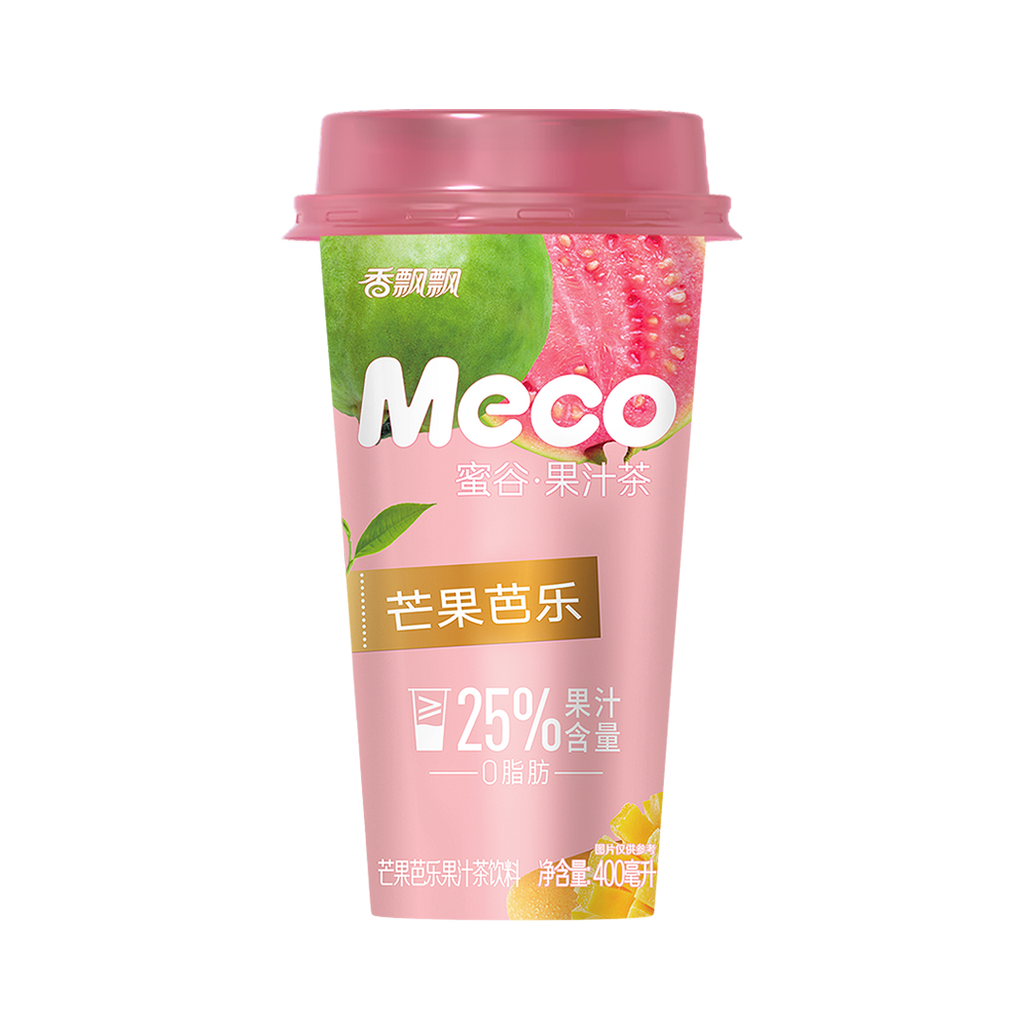 Senpure -香飘飘 MECO Fruit Tea (3 units per pack) | Mango & Guava Fruit Tea - Beverage - Everyday eMall