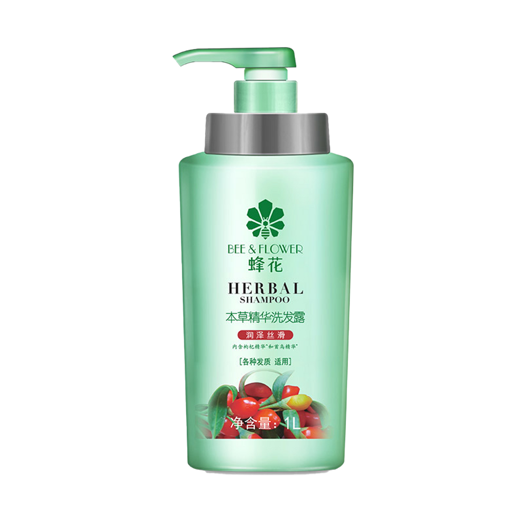Shanghaizhizao -Bee & Flower Smooth & Shining Shampoo | 500ml - Body Care - Everyday eMall