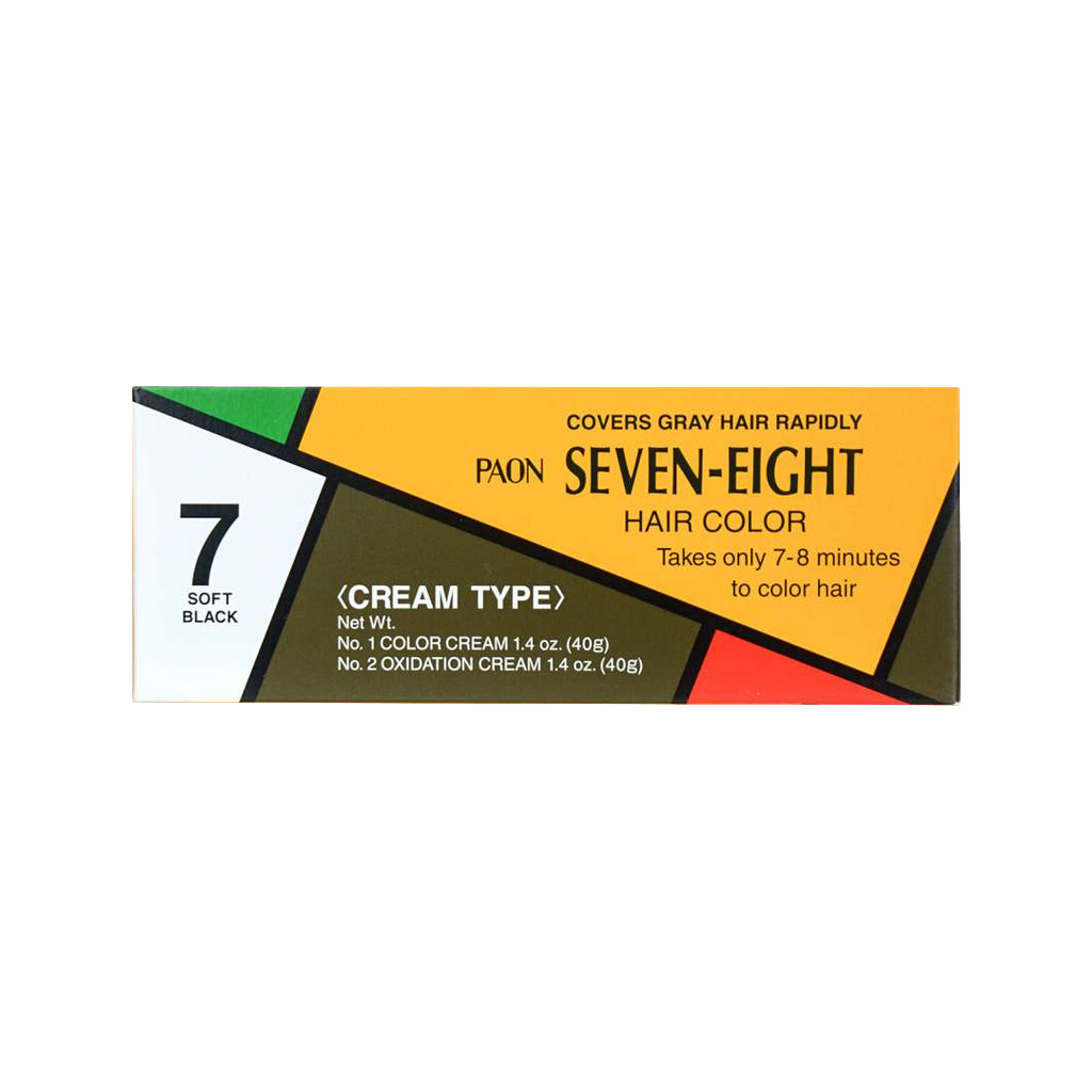 PAON -PAON SEVEN-EIGHT Cream Type Hair Color #7 | Soft Brown - Hair Dye - Everyday eMall