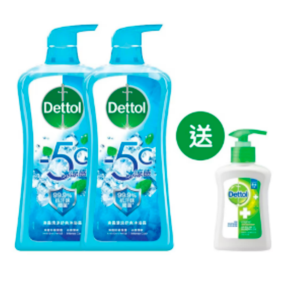 Dettol -Dettol ｜ Body Wash Bundle｜ Multiple Scents Available｜ 950ml*2+Dettol hand wash - Body Care - Everyday eMall