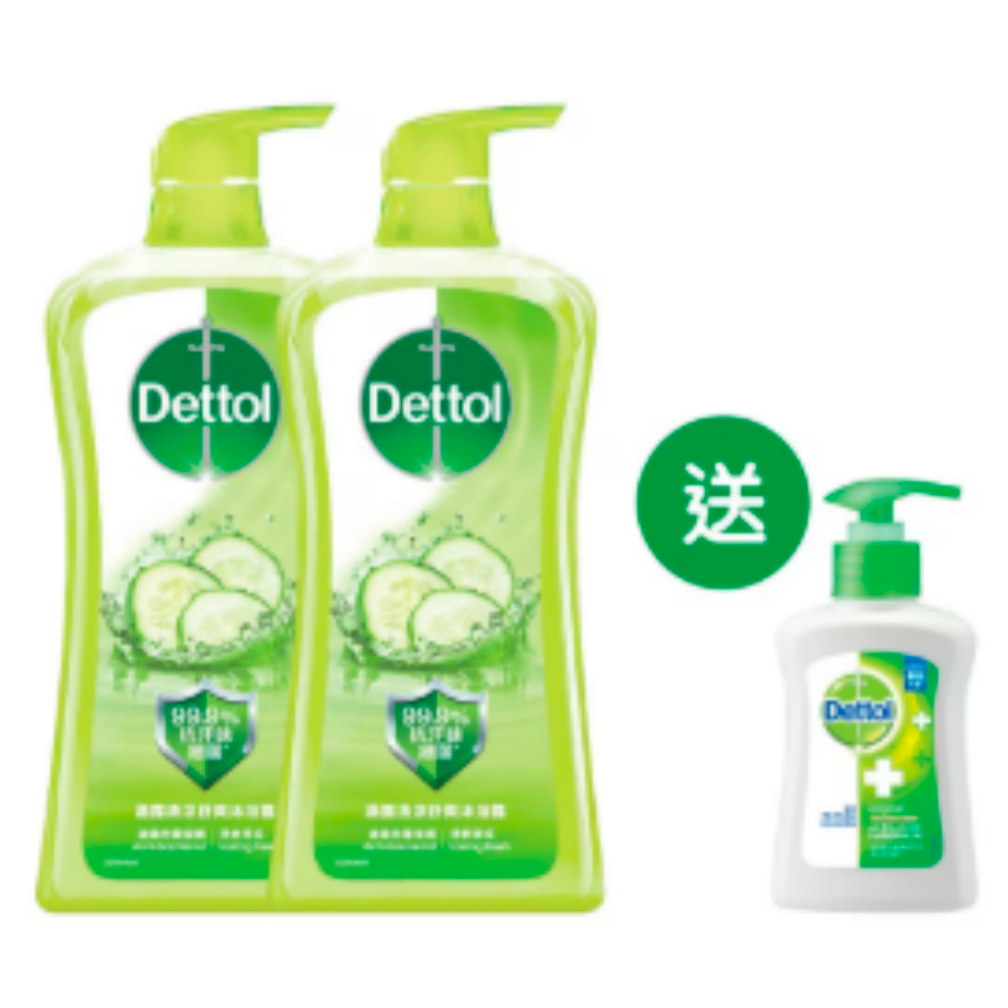 Dettol -Dettol ｜ Body Wash Bundle｜ Multiple Scents Available｜ 950ml*2+Dettol hand wash - Body Care - Everyday eMall