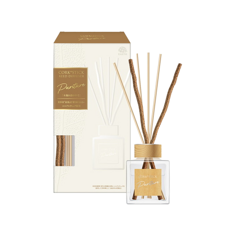 Sukki-Ri Cork + Stick Puriture | Herbal woody scent | 100ml