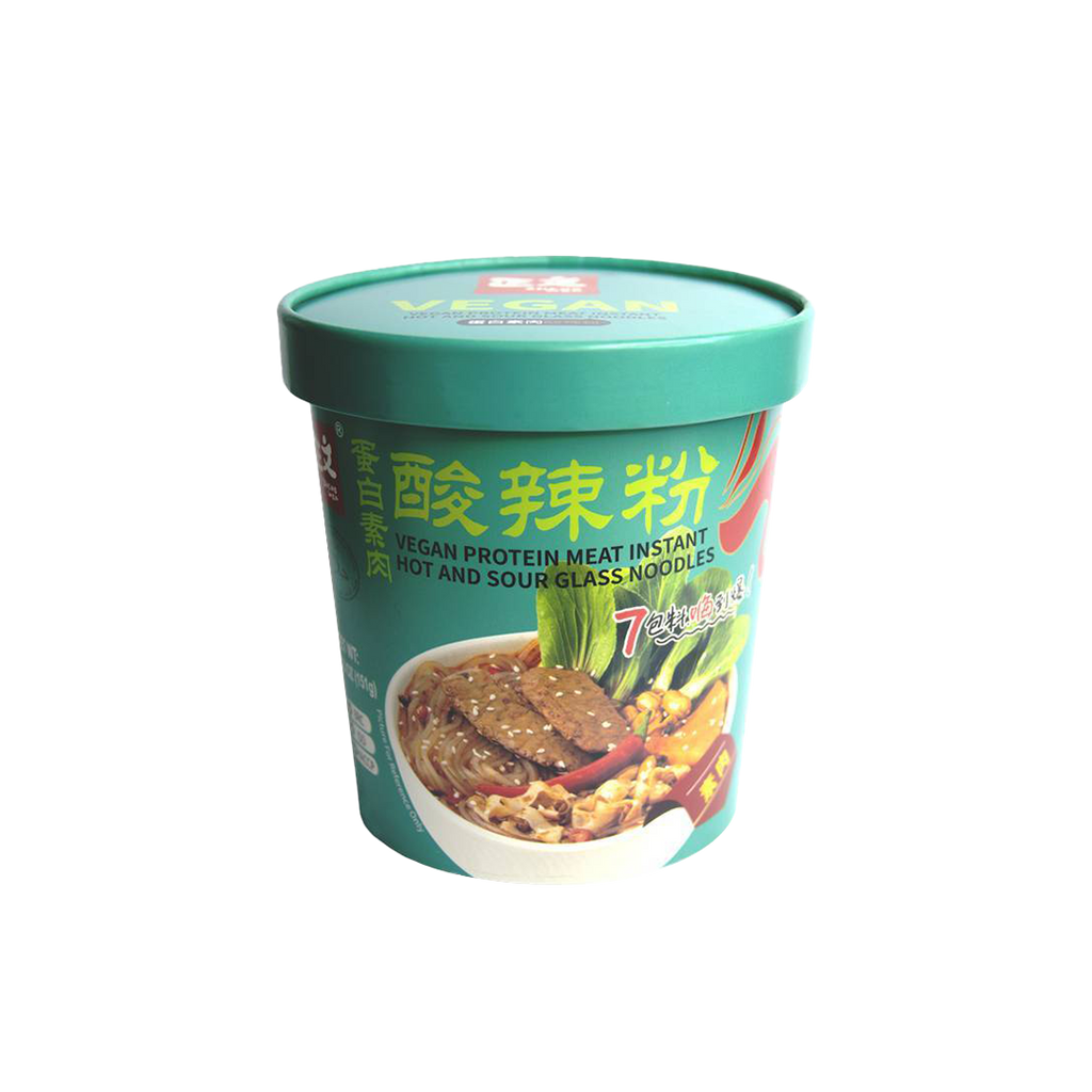ZhengWen -ZhengWen | Vegan Protein Meat Instant Hot And Sour Glass Noodles | 151g - Everyday Snacks - Everyday eMall
