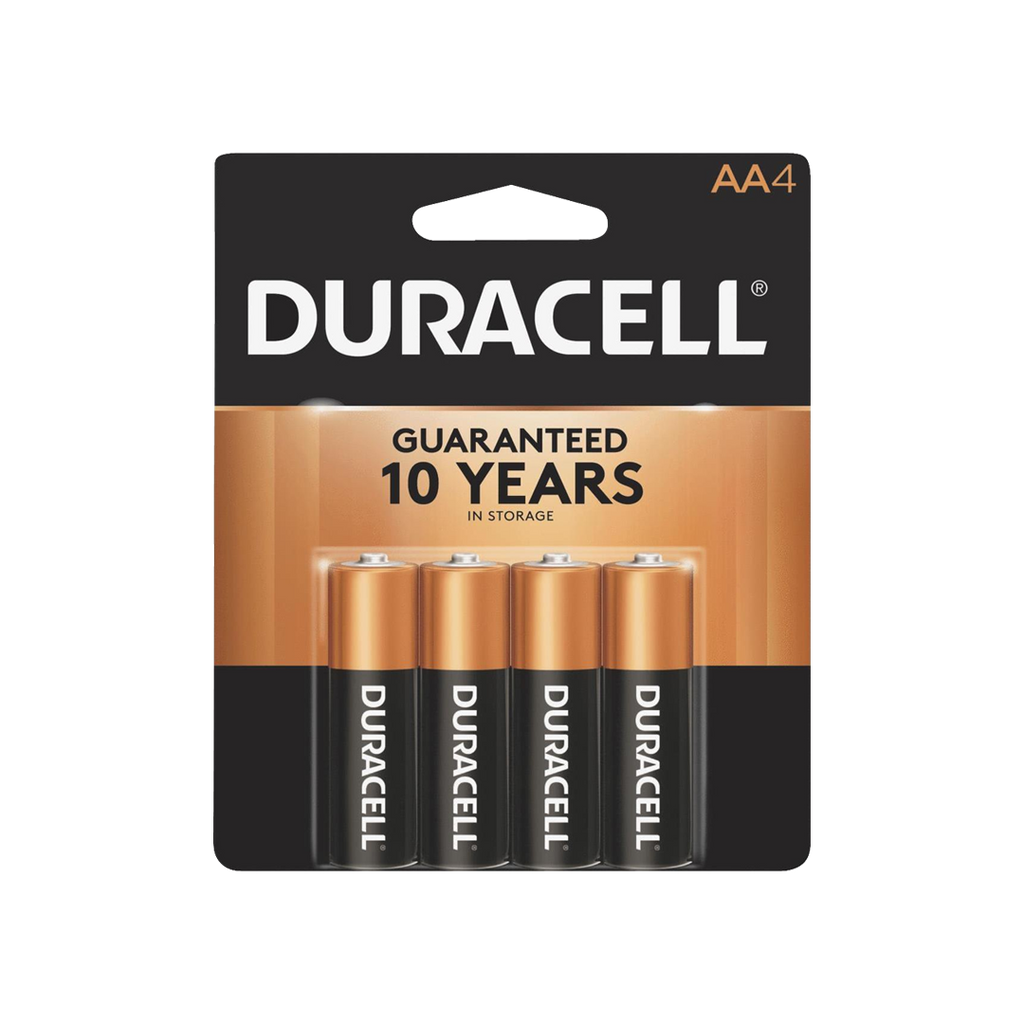 DURACELL -Duracell Coppertop AA Batteries | 4Pack -  - Everyday eMall