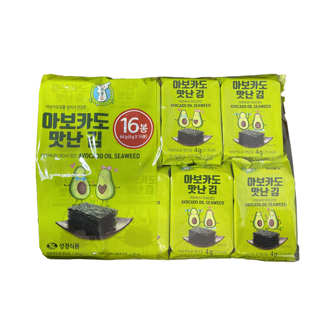 Sung Gyung -Sung Gyung Seasoned Roasted Seaweed Snack | Sea Salt | 16pcs - Everyday Snacks - Everyday eMall