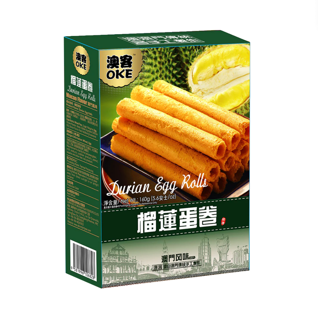 OKE -OKE Traditional Macau Snack | Handmade Crunchy Egg Rolls | Multiple flavors - Everyday Snacks - Everyday eMall
