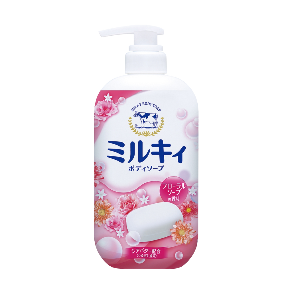 Cow -Cow Brand MILKY BODY SOAP Relax Floral Scented | 550ml - Body Care - Everyday eMall