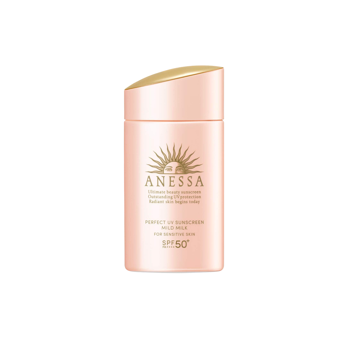 Shiseido -Shiseido Anessa Perfect UV Sunscreen Mild Milk | For Sensitive Skin | SPF50+ PA++++  | 60ml - Makeup - Everyday eMall