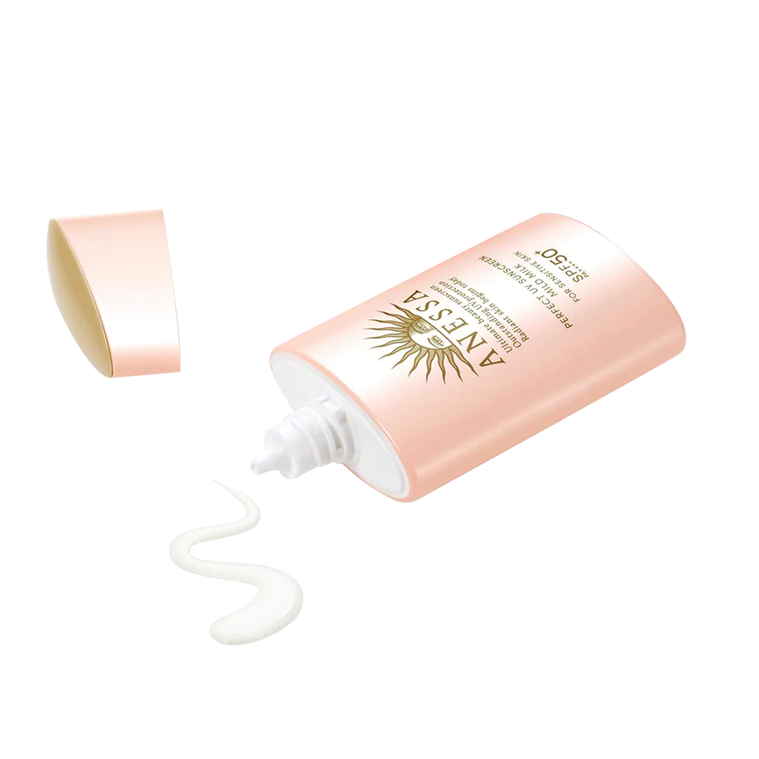 Shiseido -Shiseido Anessa Perfect UV Sunscreen Mild Milk | For Sensitive Skin | SPF50+ PA++++  | 60ml - Makeup - Everyday eMall